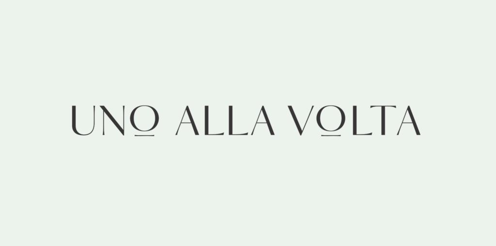 Uno Alla Volta